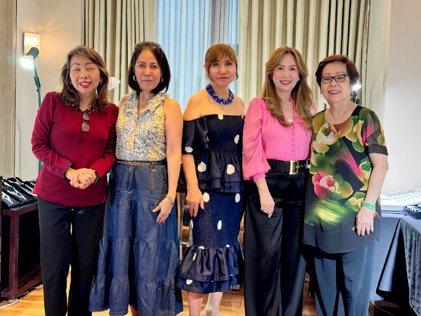 Shirley Licup of Zonta Club of Greater Rizal II and Diagold Forge Partnership for a Meaningful Cause 3