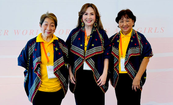 Shirley Licup at the 23rd District Conference 04
