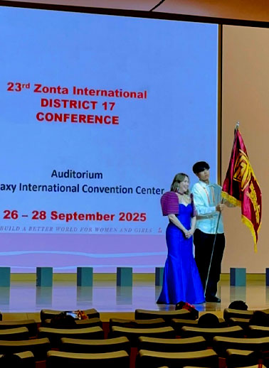 Shirley Licup at the 23rd District Conference 12