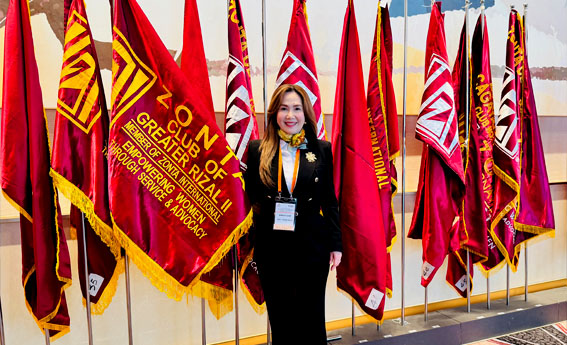 Shirley Licup at the 23rd District Conference 20