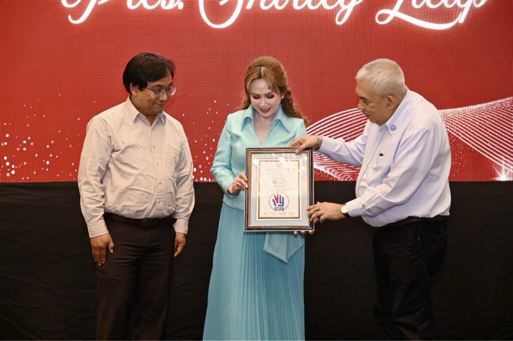 Shirley Licup received Citation from the UN