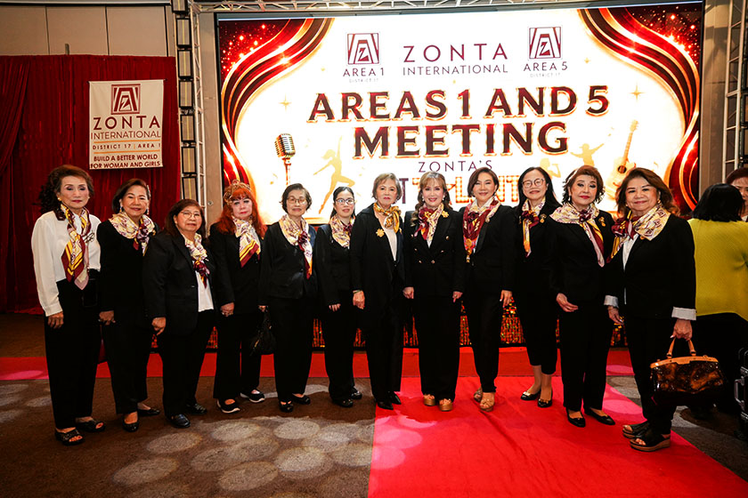 Shirley Licup @ AREA 1 & AREA 5 Meeting & Zonta Got Talent 01